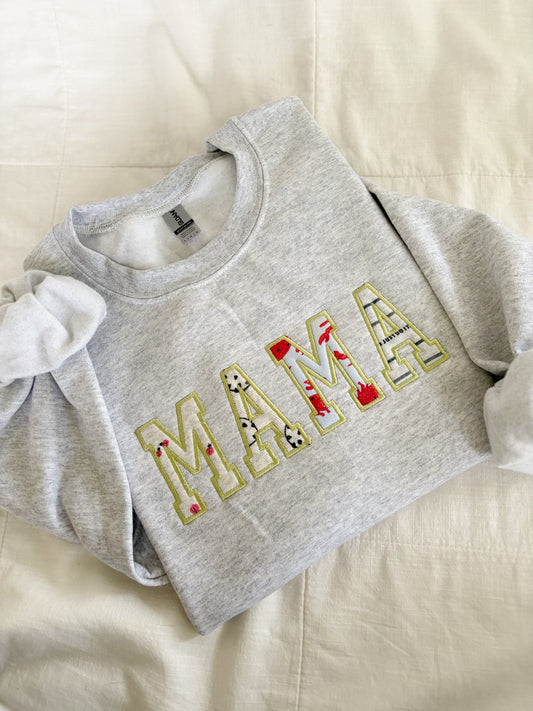 Keepsake Memory Sweatshirt | Baby Clothes Applique Embroidered Sweatshirt