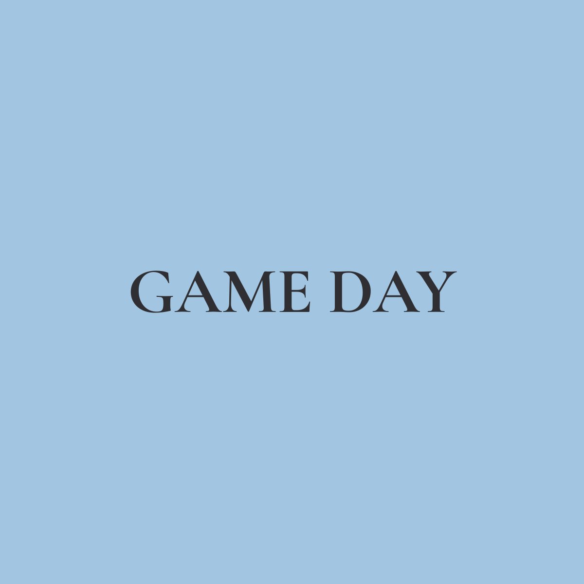 Game Day