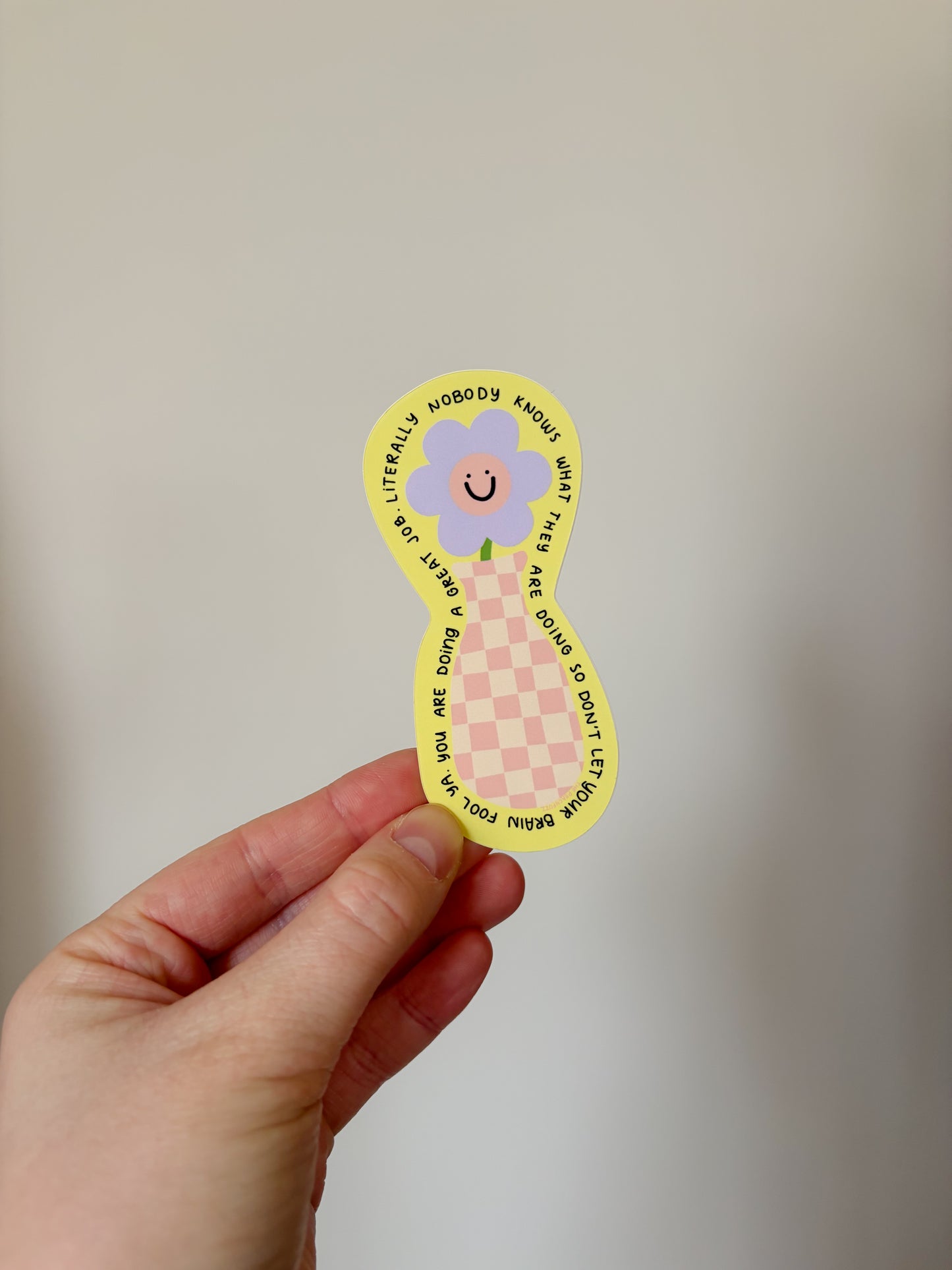 Nobody Knows What They Are Doing Sticker | Funny Relatable Sticker