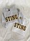 STING Baseball Varsity Applique Sweatshirt | STING Design