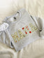 Keepsake Memory Sweatshirt | Baby Clothes Applique Embroidered Sweatshirt