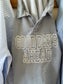 Good Days Ahead Embroidered Polo Collar Sweatshirt | ComfortWash by Hanes