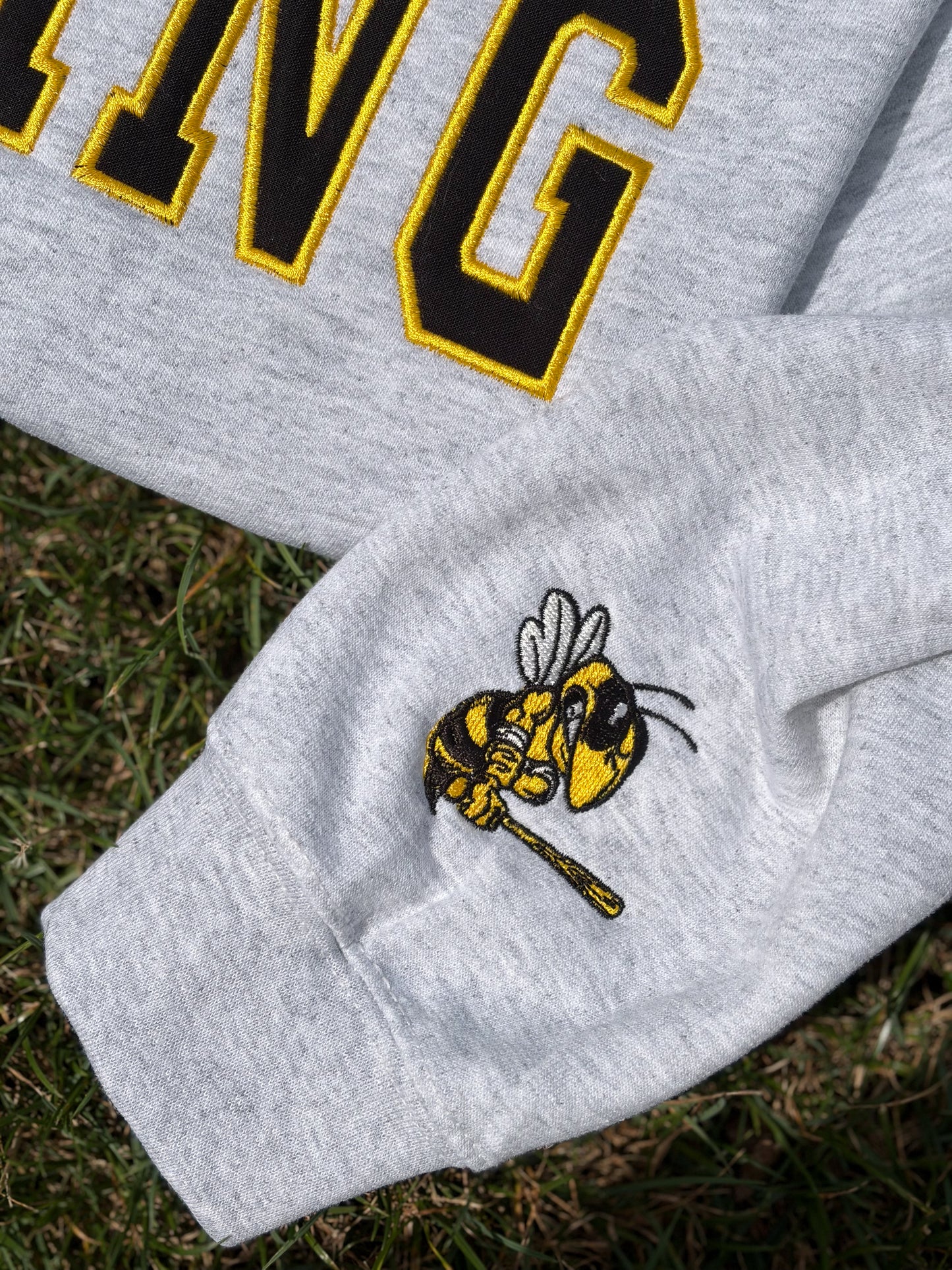 STING Baseball Varsity Applique Sweatshirt | STING Design