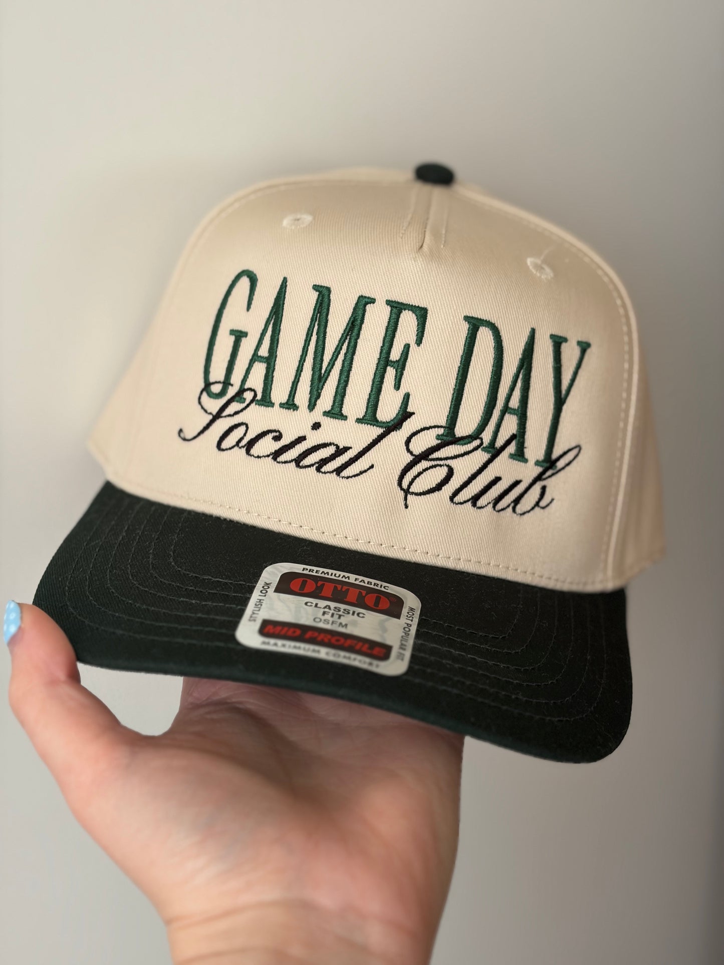 Game Day Social Club Embroidered Hat | OTTO Embroidered Hat