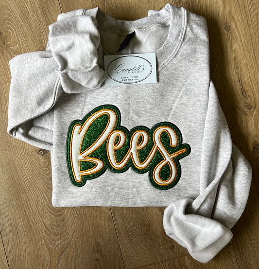 *CUSTOM* Double Applique Team/School Design | Choose Your Team/School and Colors